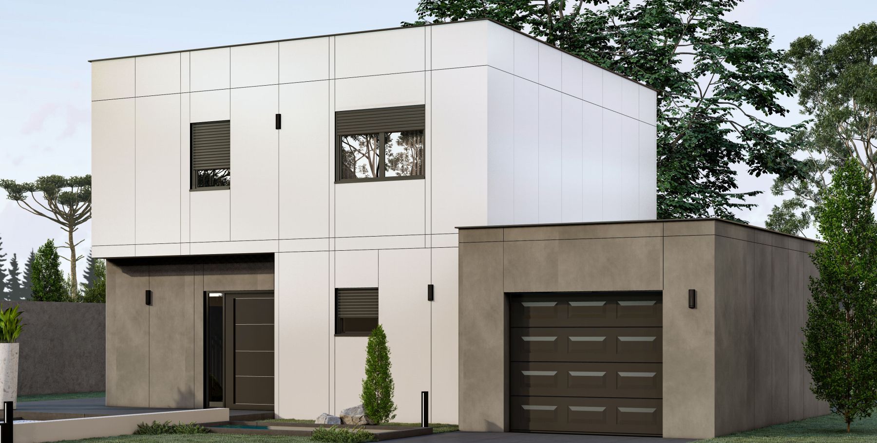 Maison préfabriquée ossature bois