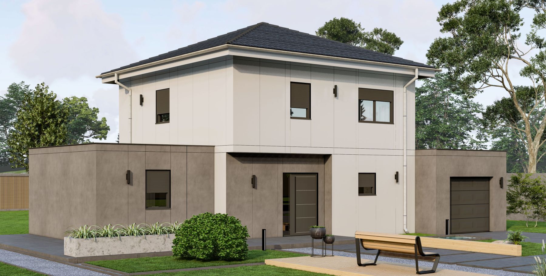 Maison préfabriquée ossature bois